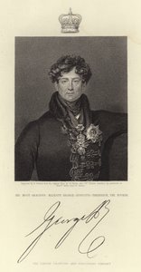 キングジョージ4世の肖像 作： トーマス・ローレンス